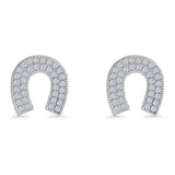 Horseshoe Stud Earring