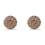 Full Ball Stud Earrings