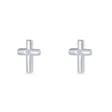 Cross Stud Earrings