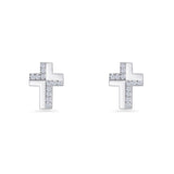 Cross Stud Earring