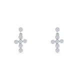 Charm Cross Stud Earring