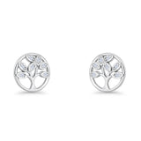 Tree Of Life Stud Earrings