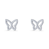 Butterfly Wings Stud Earrings