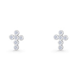 Vintage Style Cross Earring