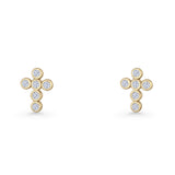 Vintage Style Cross Earring