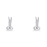 Scissors Stud Earrings