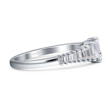 Bagauette Traped Ring