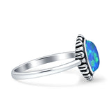 Heart Solitaire Ring