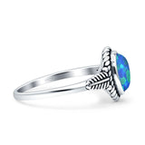 Twisted Rope Leaf Ring
