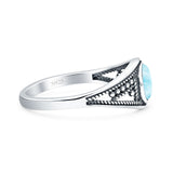 Round Stone Ring
