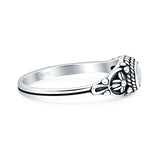 Floral Stone Ring