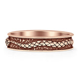 Snake Oxidized Ring