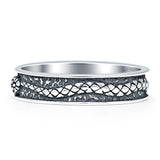Snake Oxidized Ring