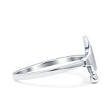 Hammer Ring Beaded Ring