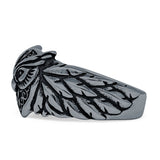Owl Head Evil Eye Ring