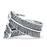 Feather Spoon Ring
