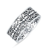 Butterfly Filigree Ring Oxidized Band 925 Sterling Silver Wholesale