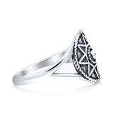 Split Shank Star Ring