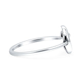 Crescent Moon Mushroom Ring