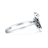 Mushroom Leaf Ring 