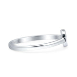 Heartbeat Heart Ring