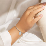 Virgin Mary Medal Bead Bracelet
