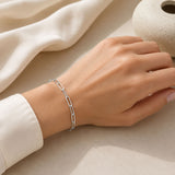 Paperclip Link Chain Bracelet