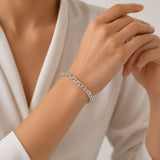 Oval Cable Link Chain Bracelet