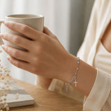 Rosary Cross Bracelet 