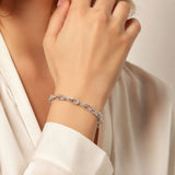 Oval Mariner Link Bracelet