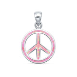 Peace Sign Pendant