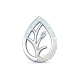Floral Leaf Pendant