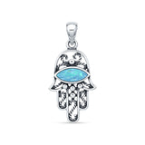 Hamsa Hand Pendant