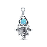 Hamsa Hand Pendant