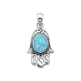 Hamsa Hand Pendant