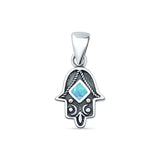 Hamsa Hand Pendant
