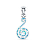 Spiral Swirl Pendant