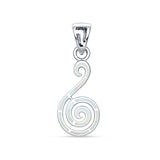 Spiral Swirl Pendant