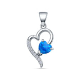 Heart CZ Pendant