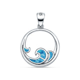 Waves of Life Ocean Pendant