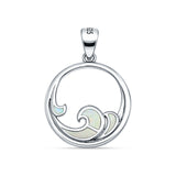 Waves of Life Ocean Pendant