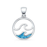 Ocean Wave Pendant