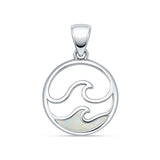 Ocean Wave Pendant