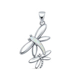Double Dragonfly Pendant