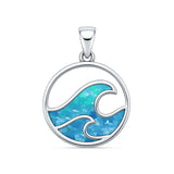 Ocean Wave Pendant
