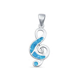 Music Note Pendant