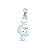 Music Note Pendant