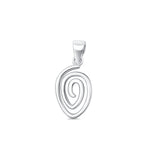 Spiral Teardrop Pendant