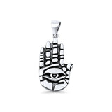 Hamsa Hand Evil Eye Pendant