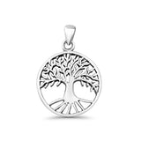 Tree of Life Round Pendant